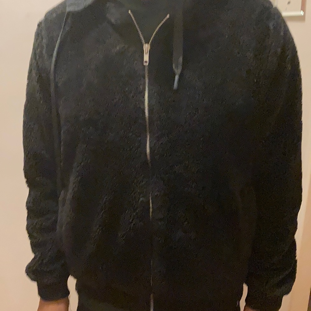 Forever 21 , woman’s small black sweater